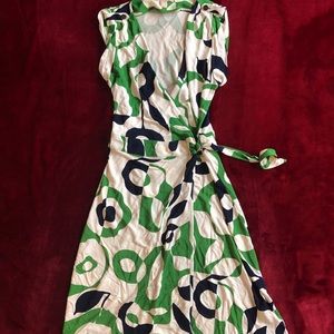 Banana Republic Sleeveless Wrap Dress